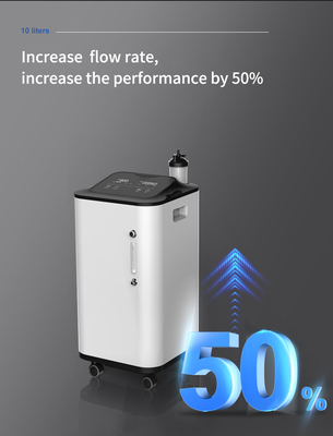 घर के बाहर अस्पताल के लिए पोर्टेबल O2 Concentrator मशीन 10L कम शोर