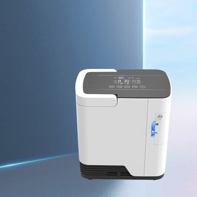 पोर्टेबल 1 लीटर ऑक्सीजन Concentrator कम शोर समायोज्य 1L - 7L घरेलू उपयोग के लिए
