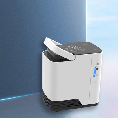 पोर्टेबल 1 लीटर ऑक्सीजन Concentrator कम शोर समायोज्य 1L - 7L घरेलू उपयोग के लिए
