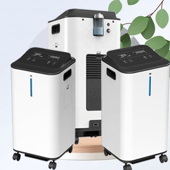 5L पोर्टेबल O2 Concentrator ऑक्सीजन बनाने की मशीन AC 220V / 110V