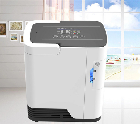 छोटी मेडिकल लाइटवेट ऑक्सीजन कॉन्सेंट्रेटर मशीन 120W