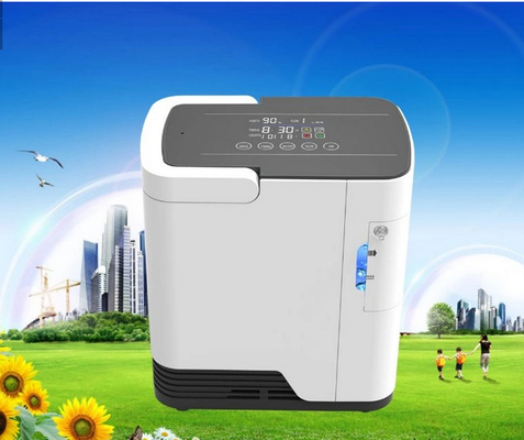 AMONOY कम शोर चिकित्सा पोर्टेबल O2 Concentrator छिटकानेवाला के साथ