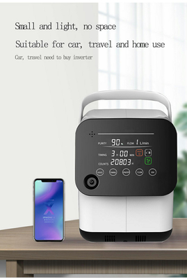 एडजस्टेबल हाई फ्लो 1 लीटर ऑक्सीजन कॉन्सेंट्रेटर सिस्टम 220V