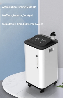 5L /10L छोटे पोर्टेबल ऑक्सीजन मशीन ऑक्सीजन Concentrator 220v छिटकानेवाला के साथ