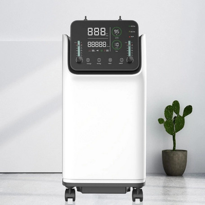 घर के लिए 10L उच्च प्रवाह ऑक्सीजन O2 Concentrator पोर्टेबल डिवाइस